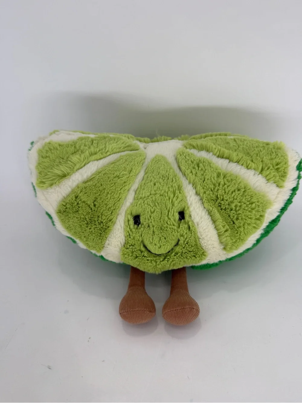 Jellycat Lime Slice Plush in Bright Green